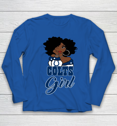 Indianapolis Colts Girl NFL Youth Long Sleeve 9