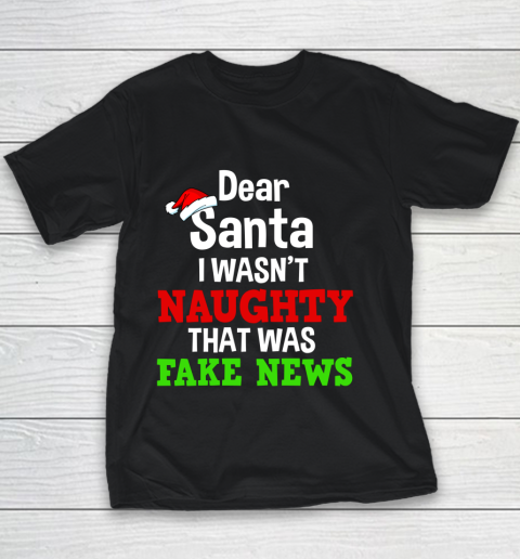 Funny Trump Christmas Santa Youth T-Shirt