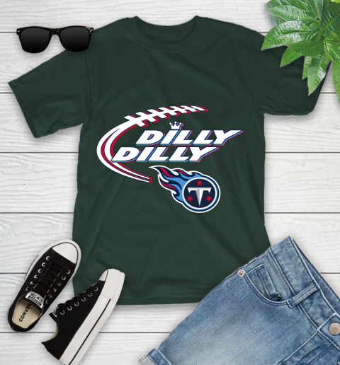NFL Tennessee Titans Dilly Dilly Football Sports Youth T-Shirt 5