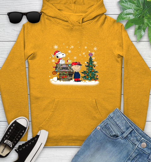 LA Clippers NBA Basketball Christmas The Peanuts Movie Snoopy Championship Youth Hoodie 2