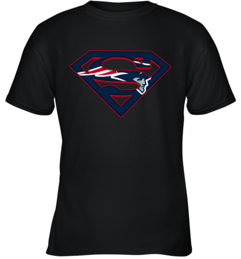 We Are Undefeatable The New England Patriots x Superman NFL Youth T-Shirt
