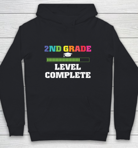 Back To School Shirt 2nd grade level complete Youth Hoodie