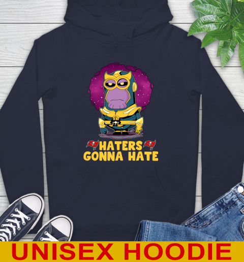 NFL Football Tampa Bay Buccaneers Haters Gonna Hate Thanos Minion Marvel Shirt Hoodie 4