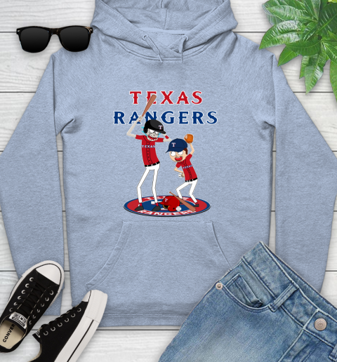 MLB Texas Rangers Rick And Morty Baseball 146
