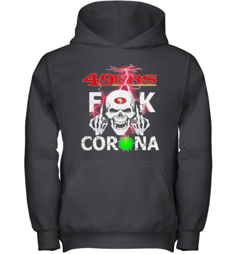 49ers skull hoodie