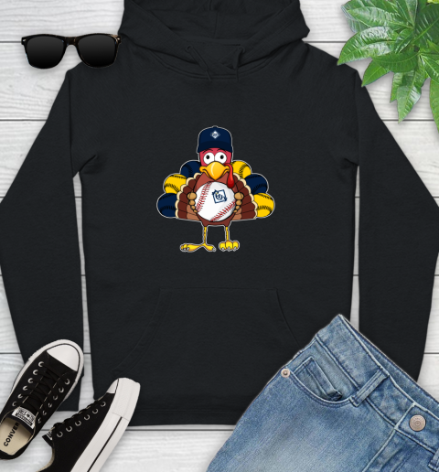 Tampa Bay Rays Turkey thanksgiving Youth Hoodie 2