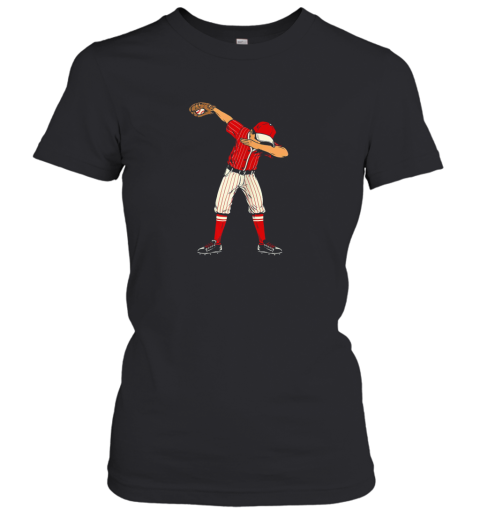 Dabbing Baseball Catcher Gift Shirt Men Boys Kids BZR Women's T-Shirt