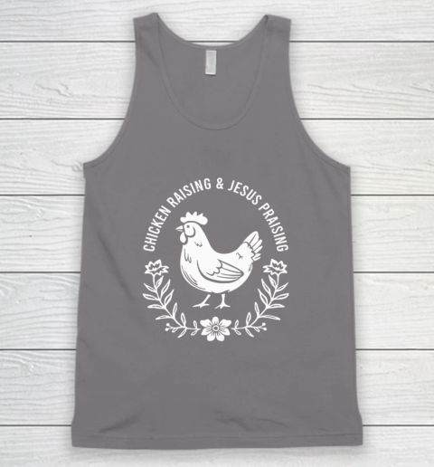 Chicken Raising & Jesus Praising Tank Top 5