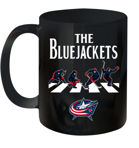 NHL Hockey Columbus Blue Jackets The Beatles Rock Band Shirt Ceramic Mug 11oz
