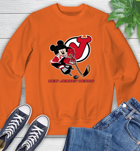 New Jersey Devils NHL x Disney Mickey Mouse Cartoon Shirt, hoodie, sweater,  long sleeve and tank top