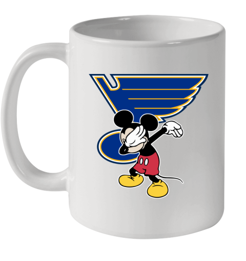St.Louis Blues NHL Hockey Dabbing Mickey Disney Sports Ceramic Mug 11oz