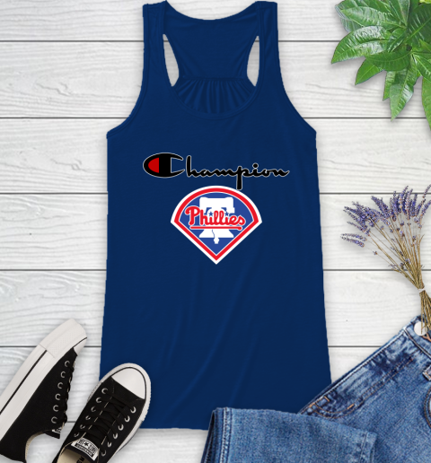 MLB Baseball Philadelphia Phillies Champion Shirt Racerback Tank 5