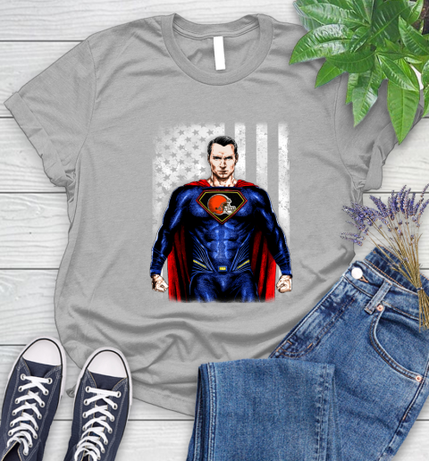 cleveland browns superman t shirt