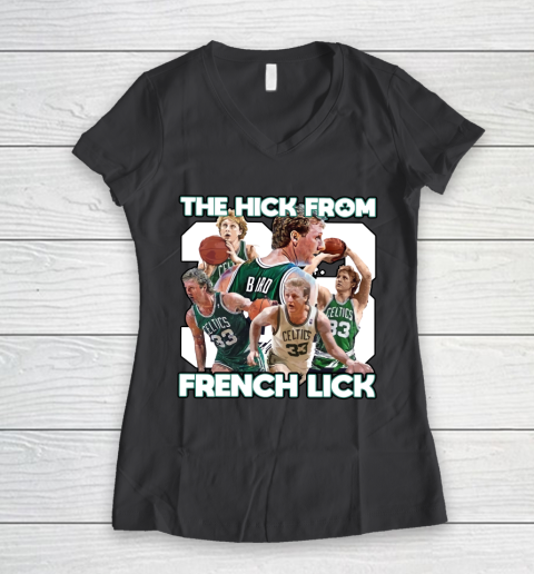 33 The Hick From French Lick Women's V-Neck T-Shirt 6
