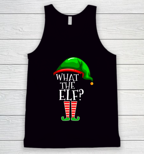 What The Elf Group Matching Family Christmas Gift Outfit Tank Top