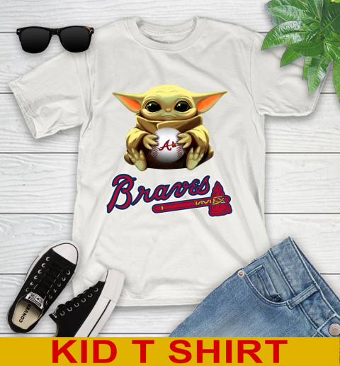 MLB Baseball Atlanta Braves Star Wars Baby Yoda Shirt 101