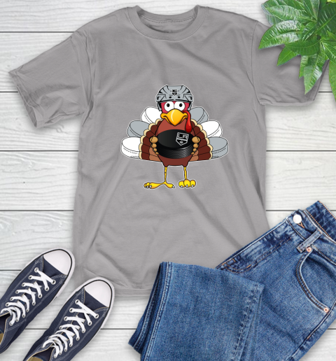 Los Angeles Kings Turkey Thanksgiving Day T-Shirt 6