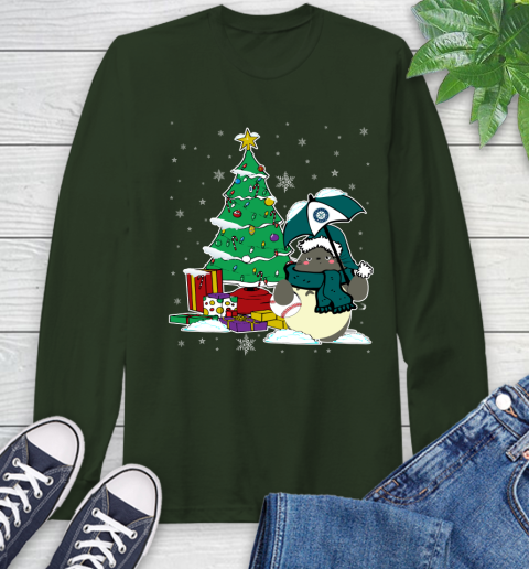 St.Louis Cardinals MLB Baseball Cute Tonari No Totoro Christmas Sports (2) Long Sleeve T-Shirt 7