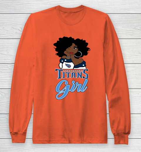 Tennessee Titans Girl NFL Long Sleeve T-Shirt 5