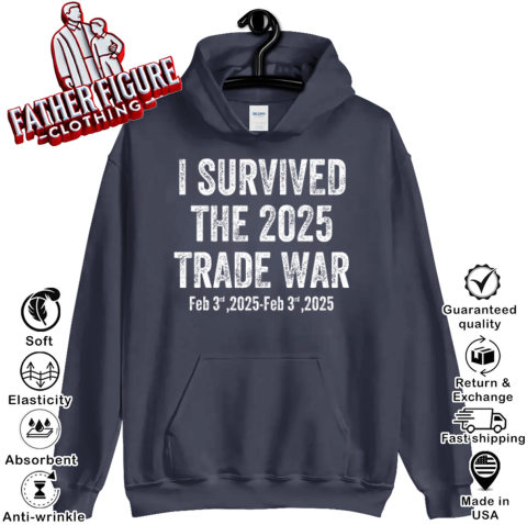 zkqo i survived the 2025 trade war feb 3rd 2025 hoodie 23 front navy