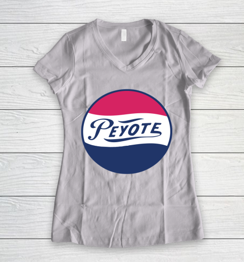 Peyote Pepsi Tshirt Women's V-Neck T-Shirt