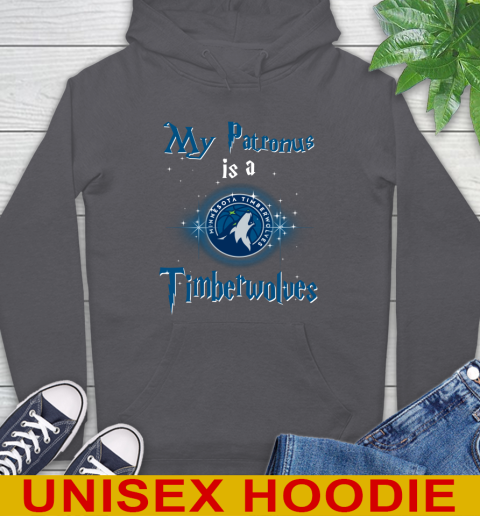 NBA Basketball Harry Potter My Patronus Is A Minnesota Timberwolves Hoodie 7