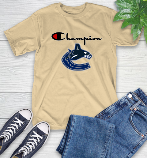NHL Hockey Vancouver Canucks Champion Shirt T-Shirt 6