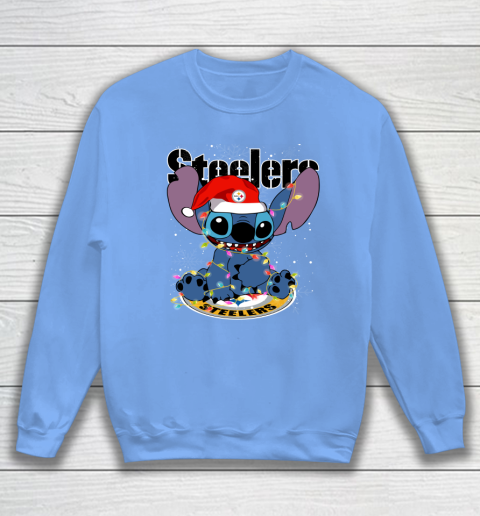 Pittsburgh Steelers NFL Football noel stitch Christmas Sweatshirt 7