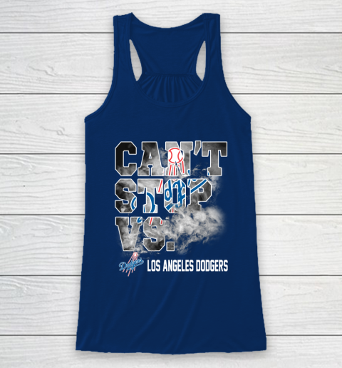 MLB Los Angeles Dodgers Baseball Can't Stop Vs Dodgers Racerback Tank 6