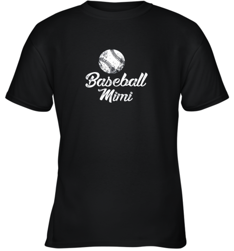 Baseball Mimi Shirt, Cute Funny Player Fan Gift Youth T-Shirt