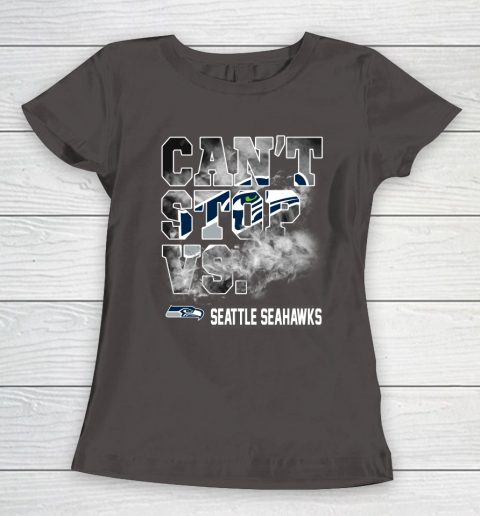 NFL Seattle Seahawks Can't Stop Vs Women's T-Shirt 8 NFL Seattle Seahawks Can't Stop Vs Women's T-Shirt - Image 8