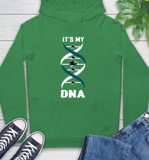San Jose Sharks NHL Hockey It's My DNA Sports Hoodie 8