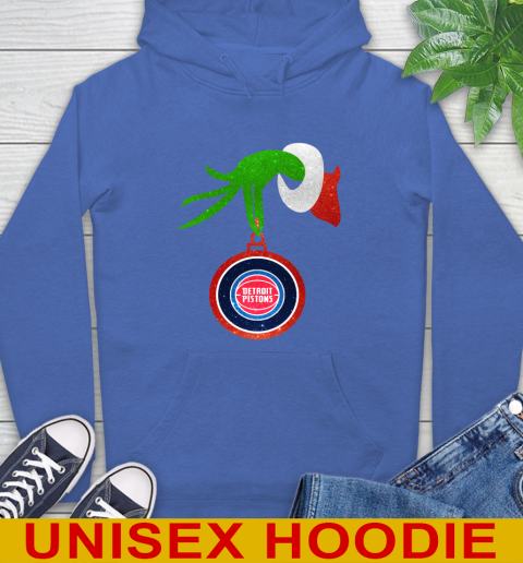 Detroit Pistons Grinch Merry Christmas NBA Basketball Hoodie 9