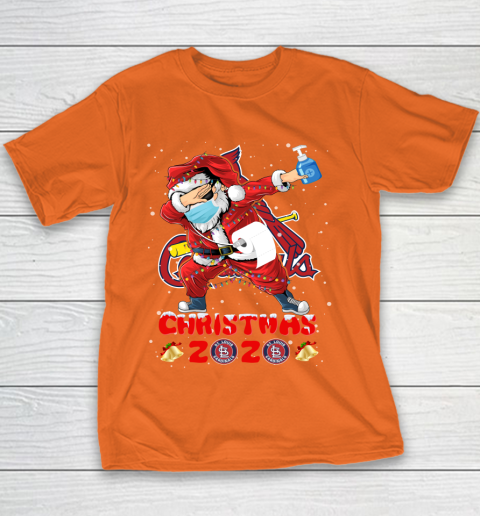 St.Louis Cardinals Funny Santa Claus Dabbing Christmas 2020 MLB Youth T-Shirt 4