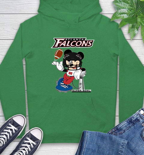 NFL Atlanta Falcons Mickey Mouse Disney Super Bowl Football T Shirt Hoodie 8