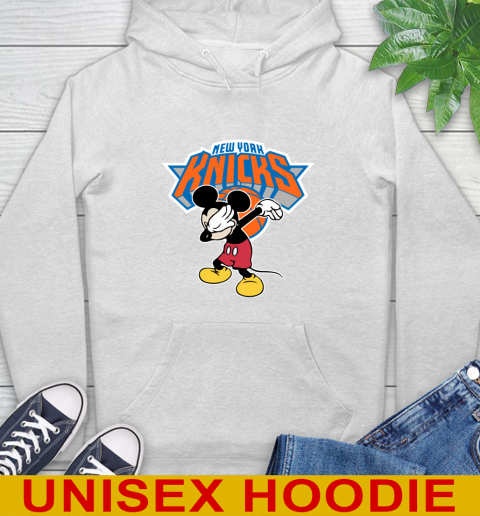New York Knicks NBA Basketball Dabbing Mickey Disney Sports Hoodie