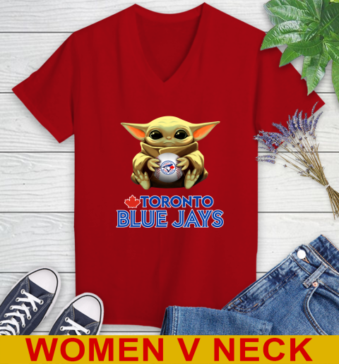 MLB Baseball Toronto Blue Jays Star Wars Baby Yoda Shirt 88
