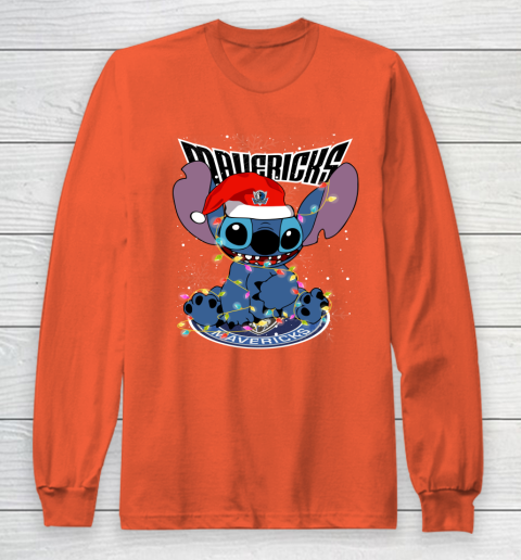 Dallas Mavericks NBA noel stitch Basketball Christmas Long Sleeve T-Shirt 3