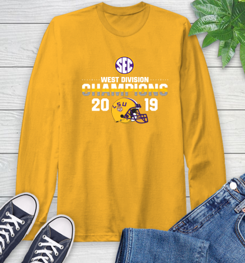 Awesome LSU Tigers West Division Champion 2019 Shirt 55