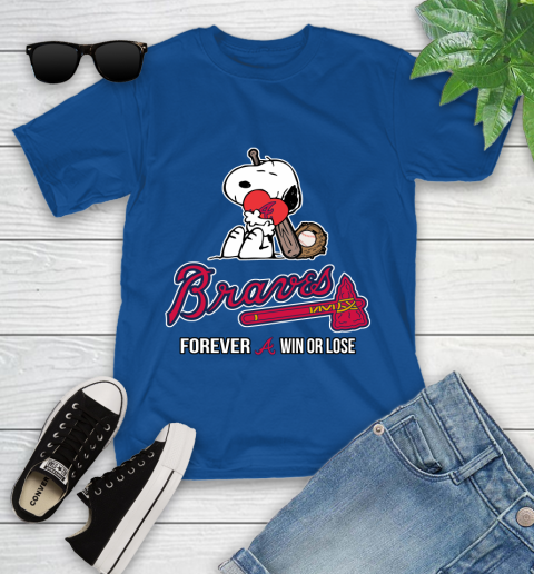 MLB The Peanuts Movie Snoopy Forever Win Or Lose Baseball Atlanta Braves 111