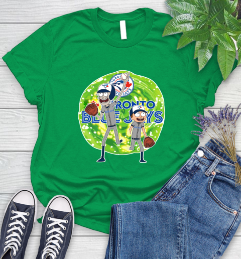 MLB Toronto Blue Jays Rick And Morty Baseball Sports Women's T-Shirt 6