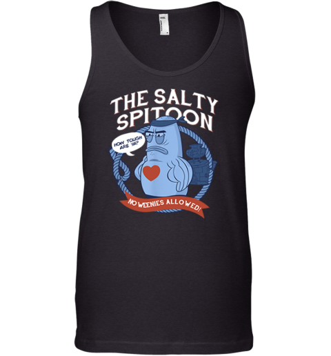Spongebob Squarepants The Salty Spitoon No Weenies Allowed Tank Top