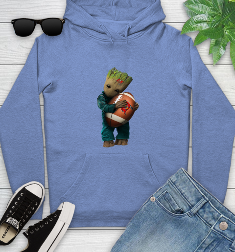 NFL Groot Guardians Of The Galaxy Football Sports Tampa Bay Buccaneers Youth Hoodie 12