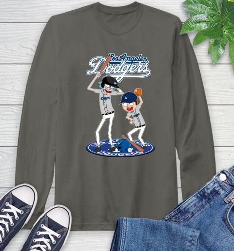 MLB Los Angeles Dodgers Rick And Morty Baseball 65