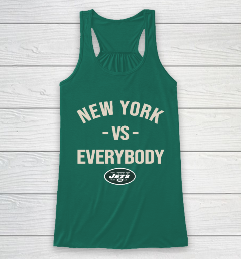 New York Jets Vs Everybody Racerback Tank 5