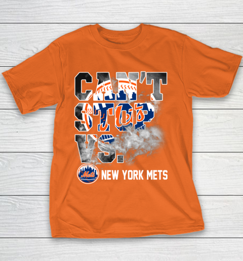 MLB New York Mets Baseball Can't Stop Vs Mets Youth T-Shirt 4