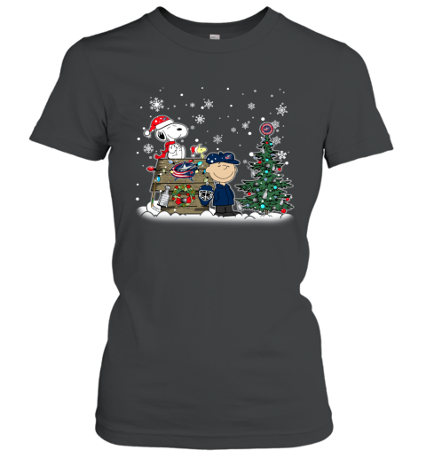 NHL Columbus Blue Jackets Snoopy Charlie Brown Woodstock Christmas Stanley Cup Hockey T Shirt O3pxjs5KjTr ladies t shirt 20 95 151514 front black
