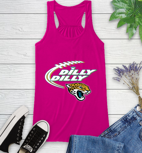 NFL Jacksonville Jaguars Dilly Dilly Football Sports Racerback Tank 8