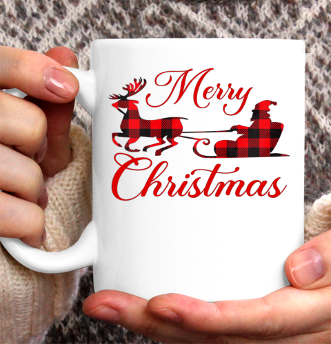 Merry Christmas Santa Ceramic Mug 11oz