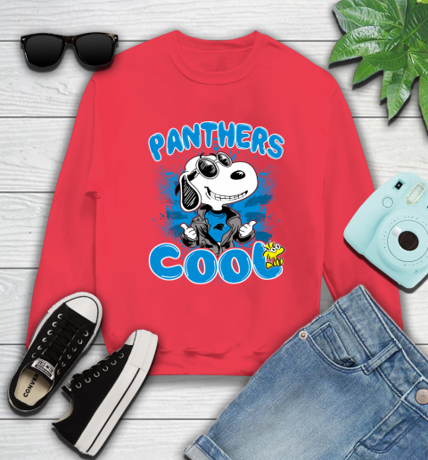 NFL Football Carolina Panthers Cool Snoopy Shirt Sweatshirt - Image 12